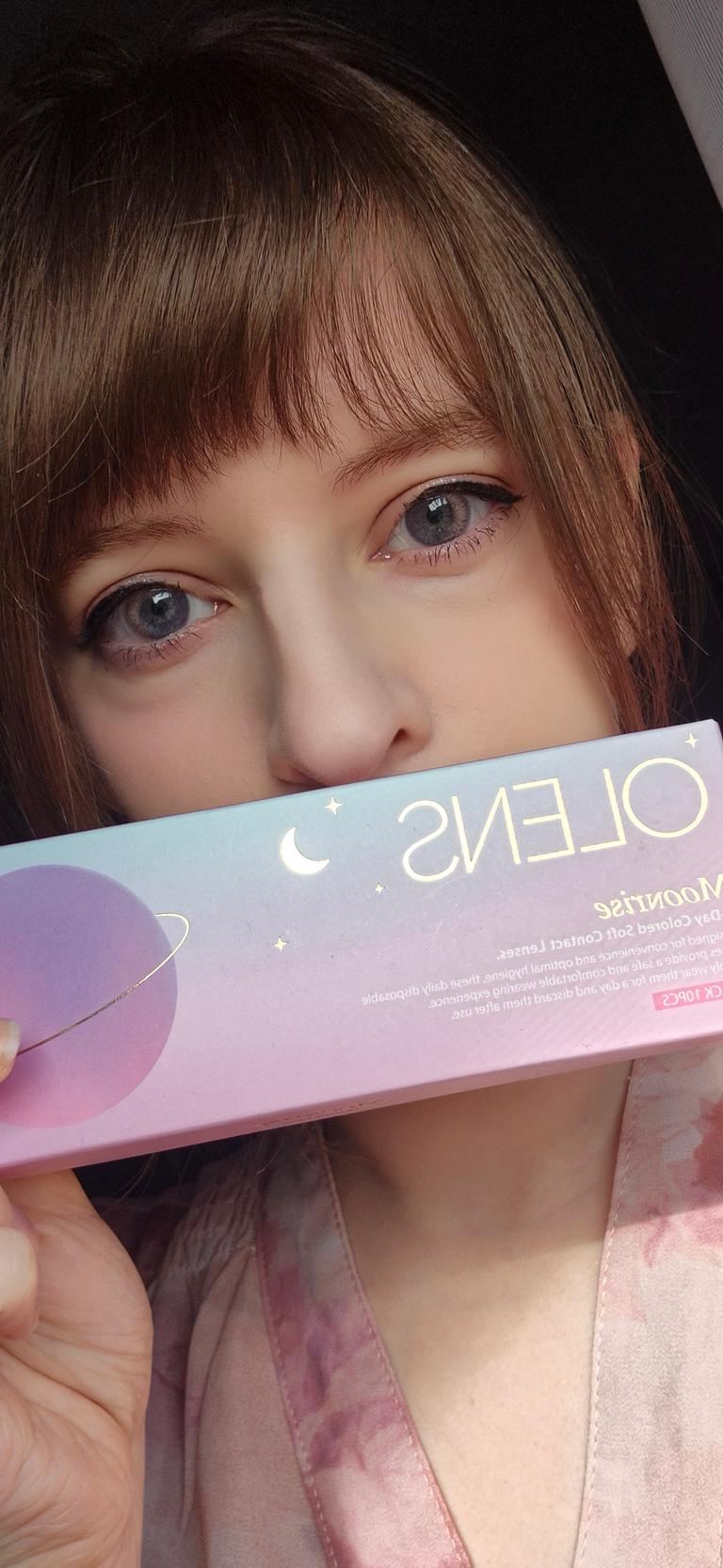 Best review image for Moonrise 1Day Mauve Pink (10p), rated 4 stars