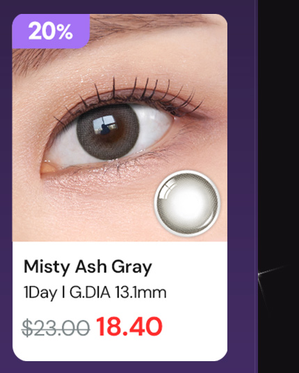 misty ash gray - 1day