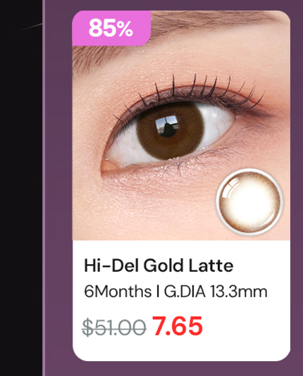 hi-del gold latte - 6month