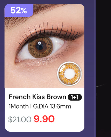 frech kiss brown - 1month