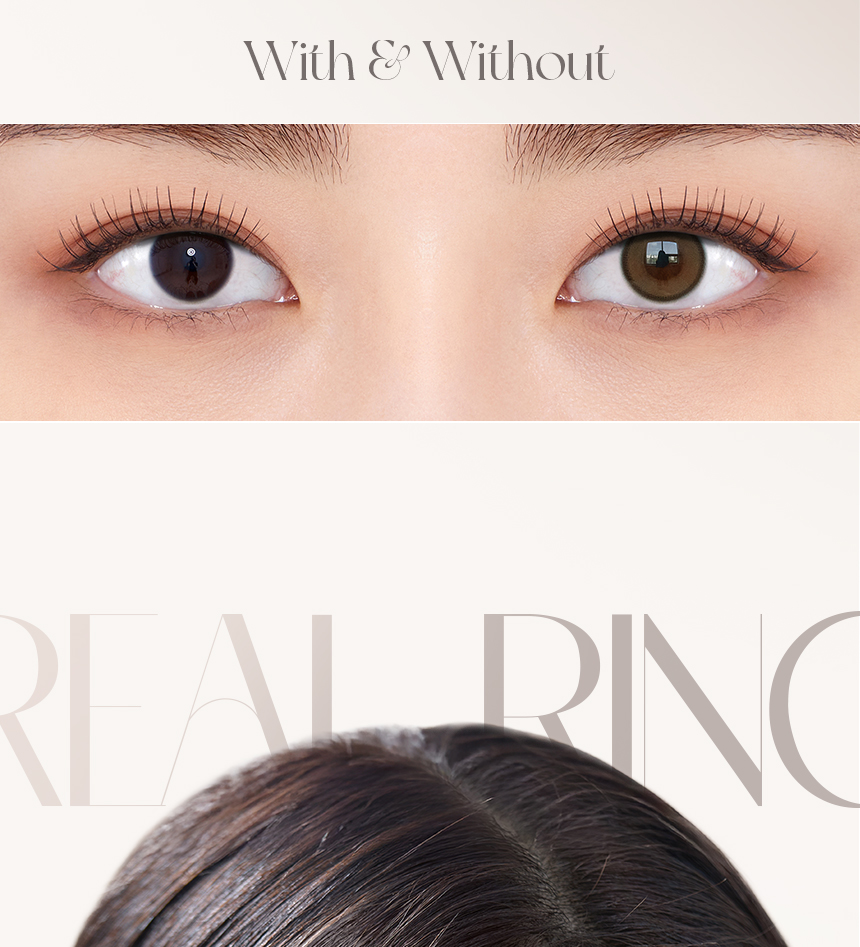 Real Ring Brown Toric (For astigmatism) | OLENS