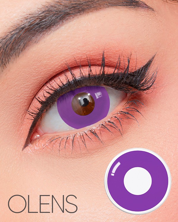 Crazy Clown Halloween Contact Lenses - 6Months, 1pair/set - image 1