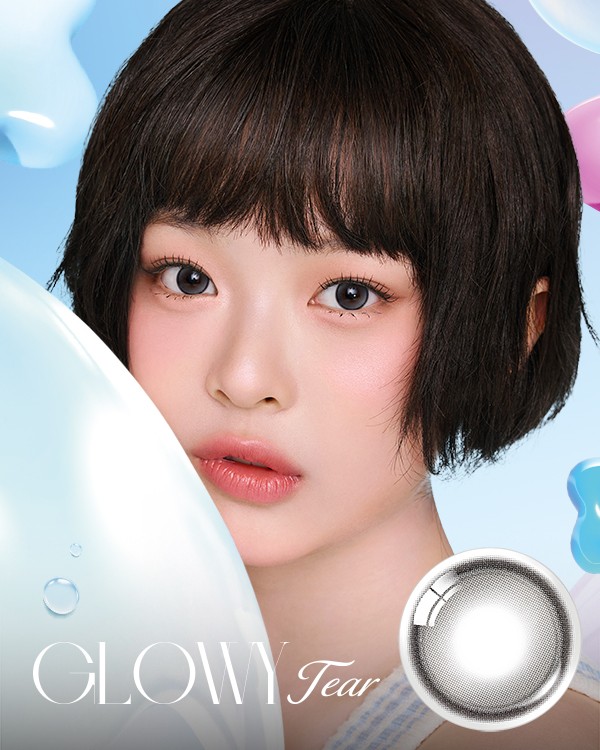 Glowy Tear 1Day Gray (10p) - 1Day, 10lenses/box - image 1