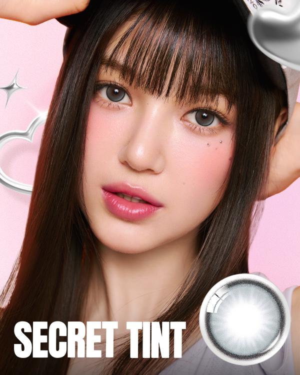 Product: Secret Tint Gray, 1Month, 2lenses/box, available at $23.20 USD (20% off)