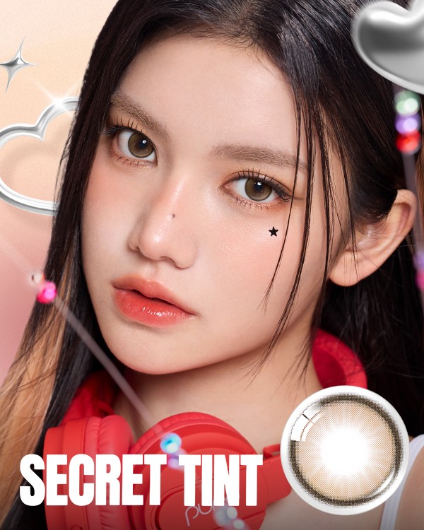 Secret Tint Brown - 1Month, 2lenses/box - image 1
