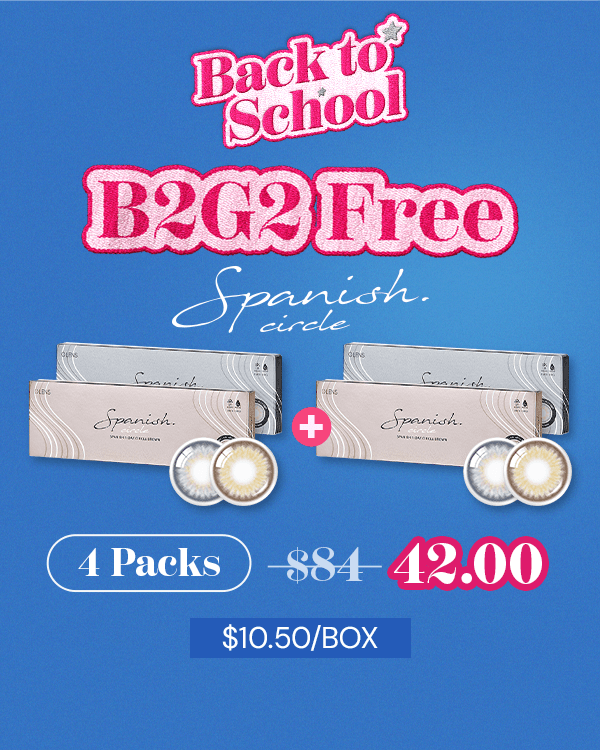 [2+2] Spanish Circle 1Day - 1Day, 10lenses/box - image 1