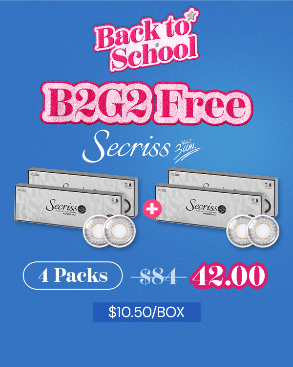 [2+2] Secriss 3con 1Day - 1Day, 10lenses/box - image 1
