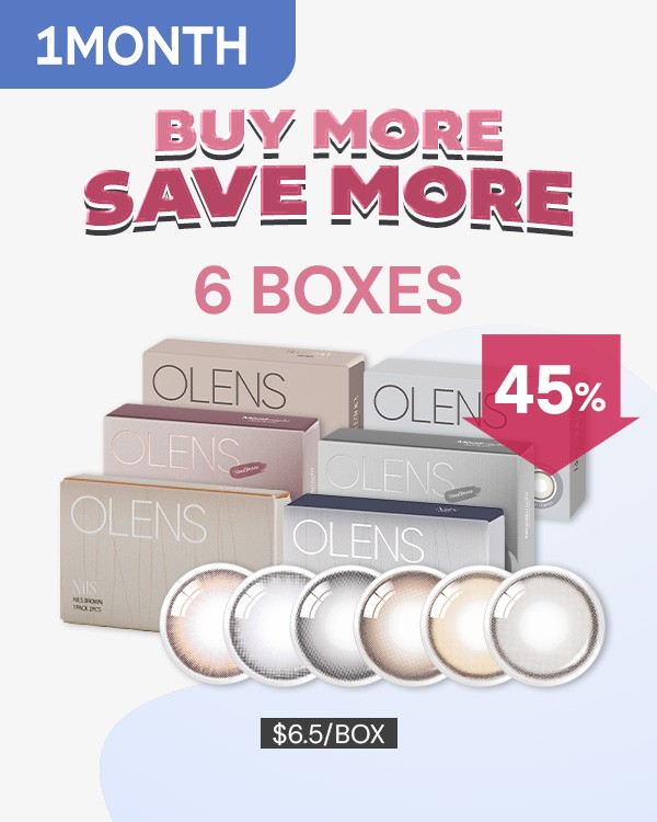 [6Boxes] 1Month Bundle Kit ver.2 - 1Month, 2lenses/box - image 1