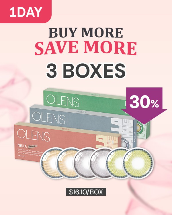 [3Boxes] 1Day Bundle Kit ver.3 - 1Day, 10lenses/box - image 1