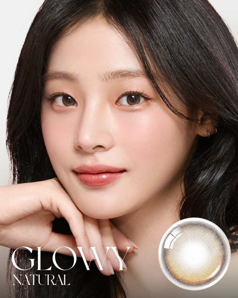 Glowy Natural Latte Brown - 1Month, 2lenses/box - image 1