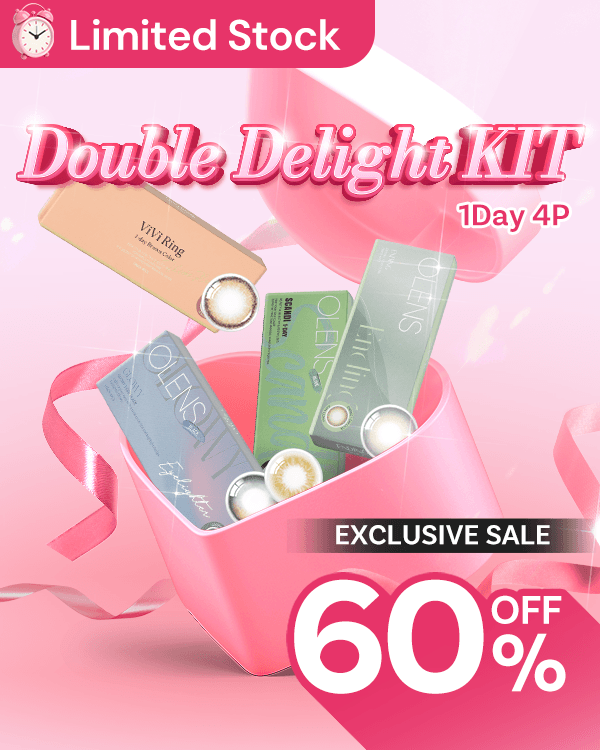 [1Day/4P] Double Delight KIT - 1Day, 4lenses/box - image 1