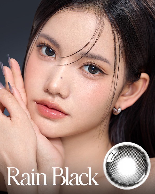 Rain Black (2P) - 1Month, 2lenses/box - image 1
