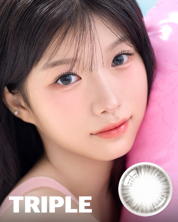 Triple Gray - 1Month, 2lenses/box - image 1