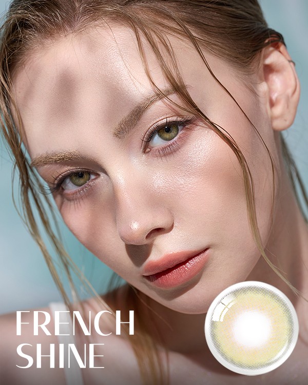 French Shine Olive (10p) - 1Day, 10lenses/box - image 1
