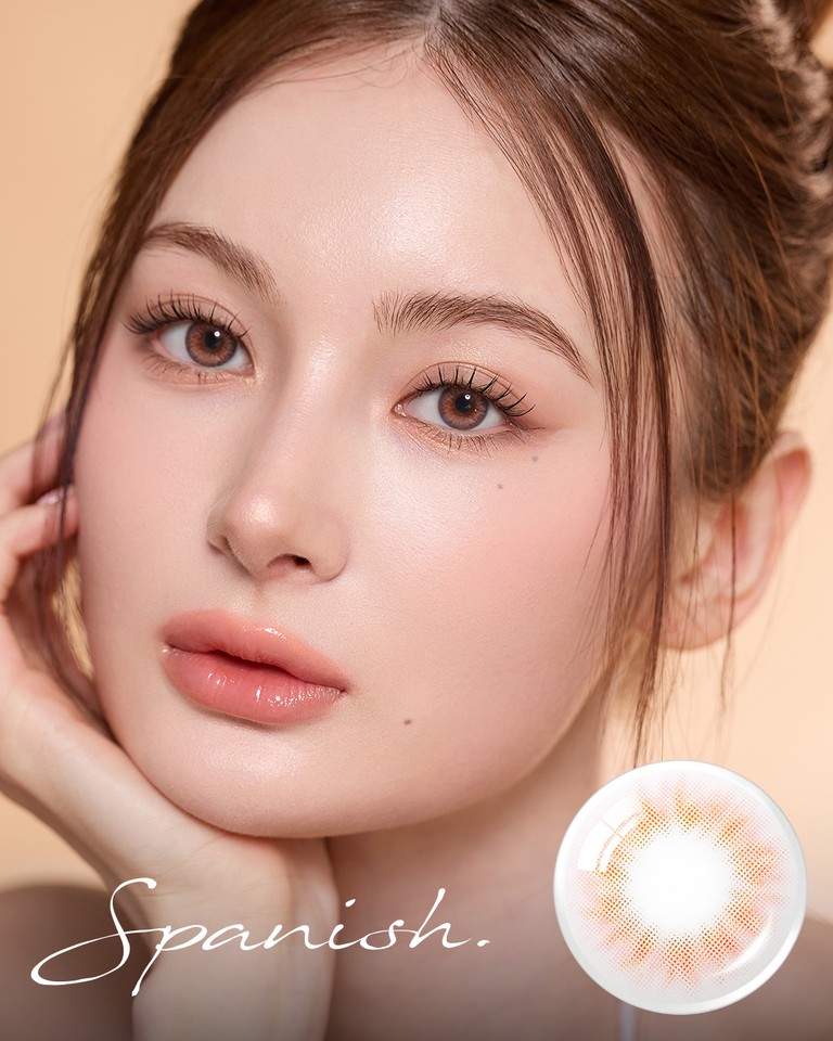 Spanish Real Peach - 1Month, 2lenses/box - image 1