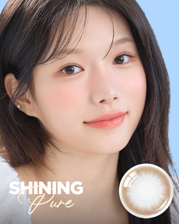 Shining Pure Brown - 1Month, 2lenses/box - image 1