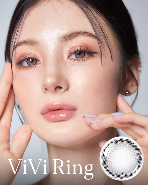 ViVi Ring Gray Toric (For astigmatism) - 1Month, 1pair/set - image 1