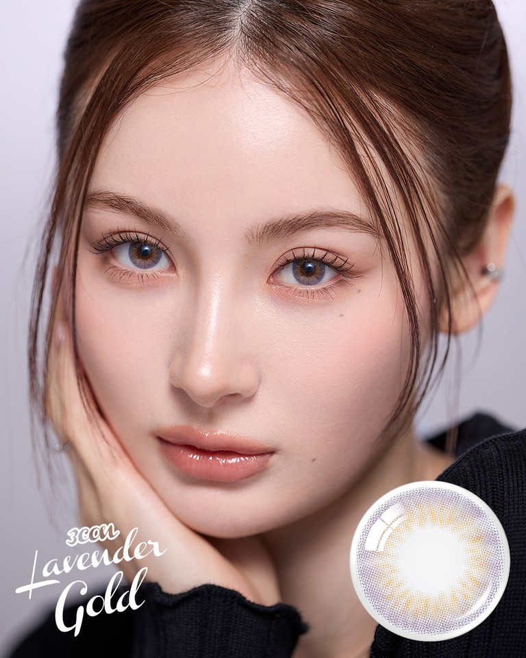 Lavender Gold 3con - 1Month, 2lenses/box - image 1