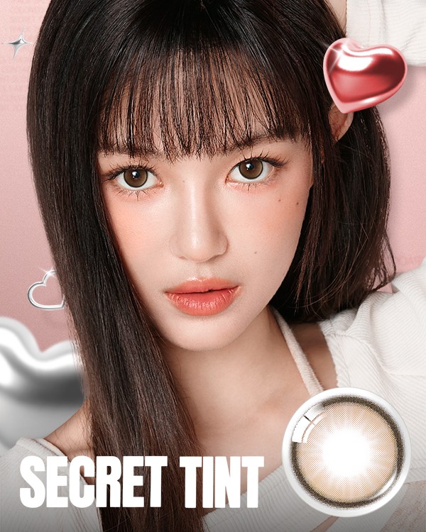 Secret Tint Brown - 1Month, 2lenses/box - image 1