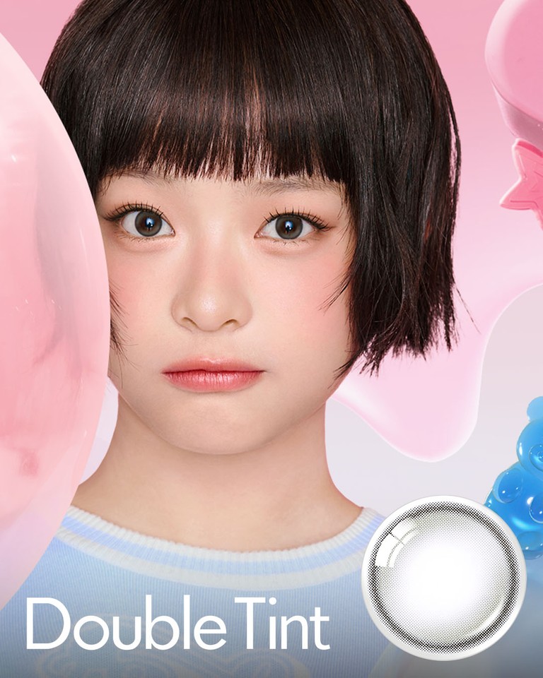 Double Tint 1Day Gray (10p) - 1Day, 10lenses/box - image 1