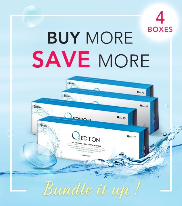 O2 Edition Bundle (4Boxes) - 1Day, 40lenses/box - image 1