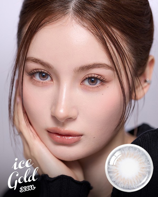 Ice Gold 3con - 1Month, 2lenses/box - image 1