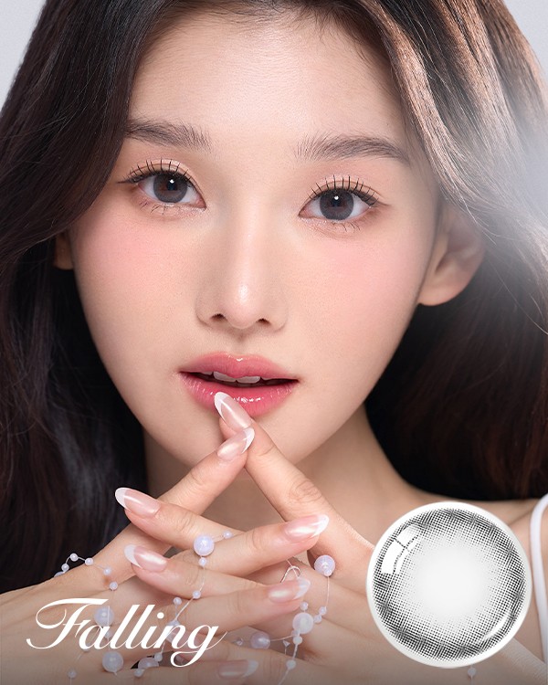 Falling Gray - 1Month, 2lenses/box - image 1