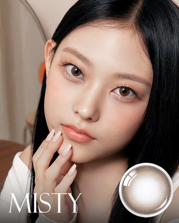 Misty Ash Choco(20p) - 1Day, 20lenses/box - image 1