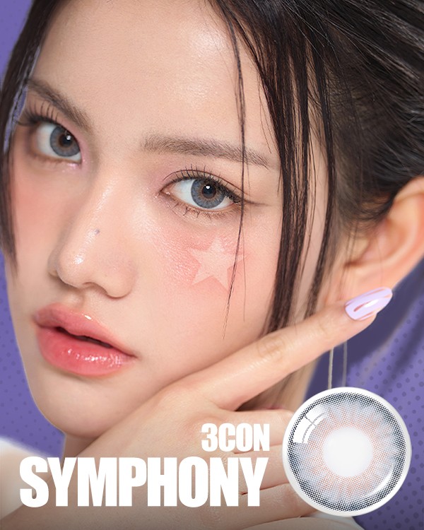 Symphony 3con Gray - 1Month, 2lenses/box - image 1