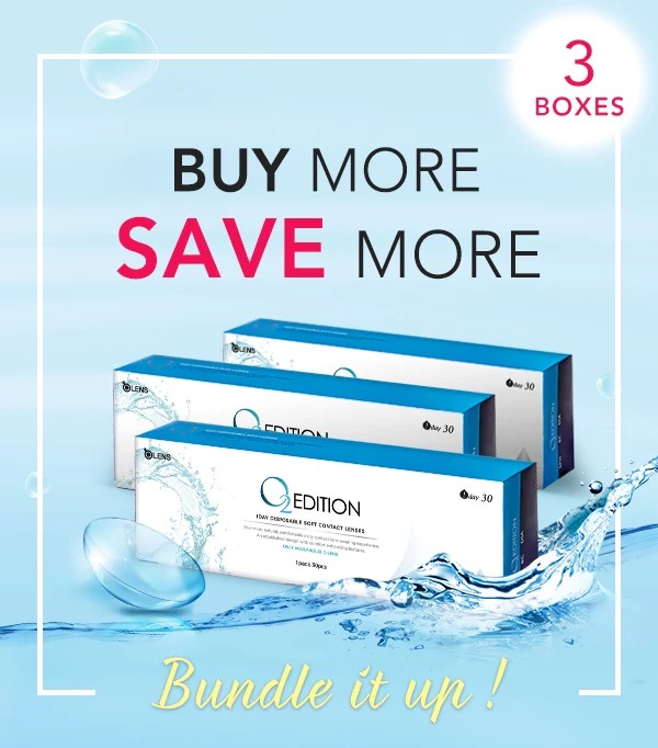 O2 Edition Bundle (3Boxes) - 1Day, 40lenses/box - image 1