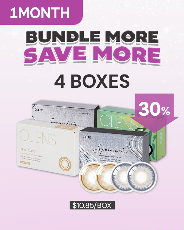 [4Boxes] Boxing Day 1Month Bundle Kit  - 1Month, 2lenses/box - image 1