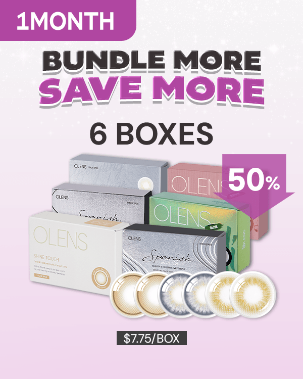 [6Boxes] Boxing Day 1Month Bundle Kit  - 1Month, 2lenses/box - image 1