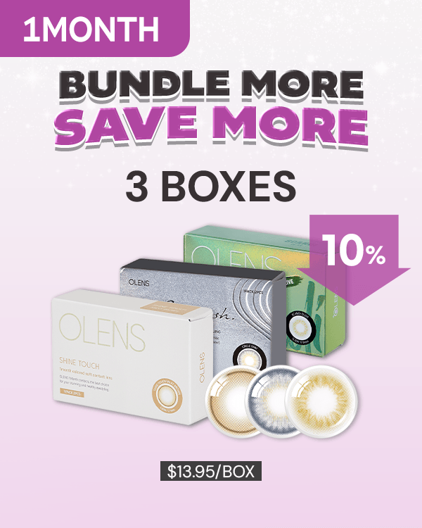 [3Boxes] Boxing Day 1Month Bundle Kit  - 1Month, 2lenses/box - image 1