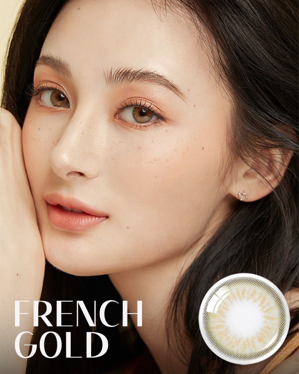 French Gold 3con Olive (10p) - 1Day, 10lenses/box - image 1