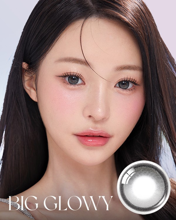 Big Glowy 1Day Gray(10p) - 1Day, 10lenses/box - image 1