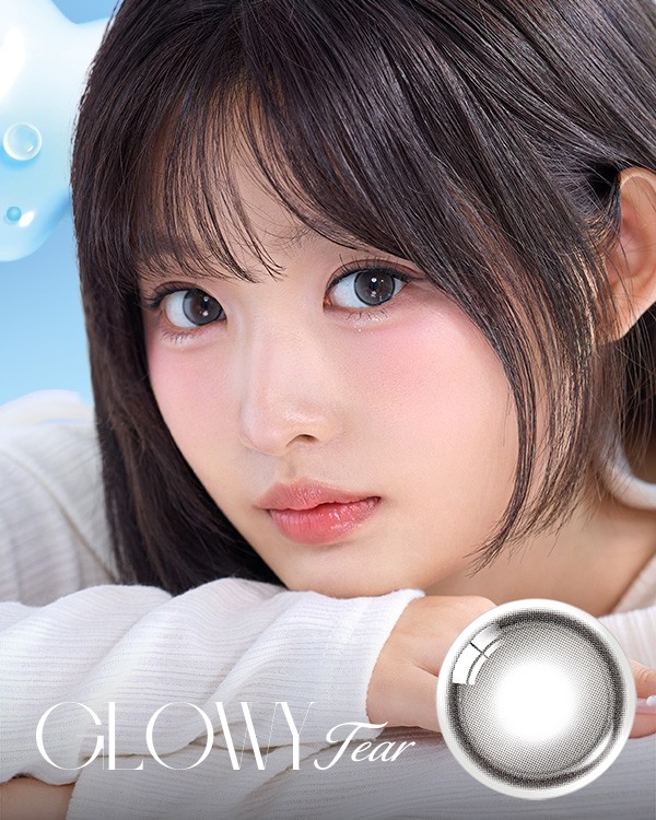 Glowy Tear 1Day Gray (10p) - 1Day, 10lenses/box - image 1