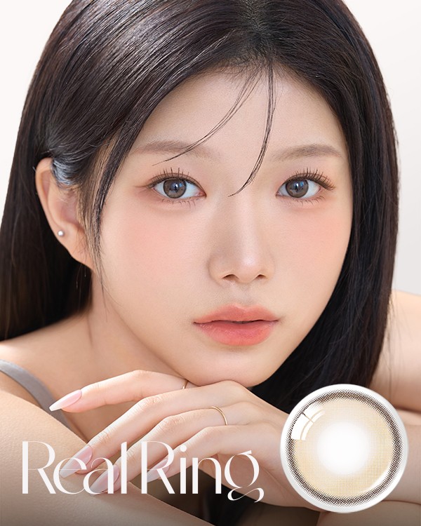 Real Ring 1Day Brown (20p) - 1Day, 20lenses/box - image 1