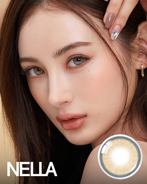 Nella Ash Beige - 1Month, 2lenses/box - image 1