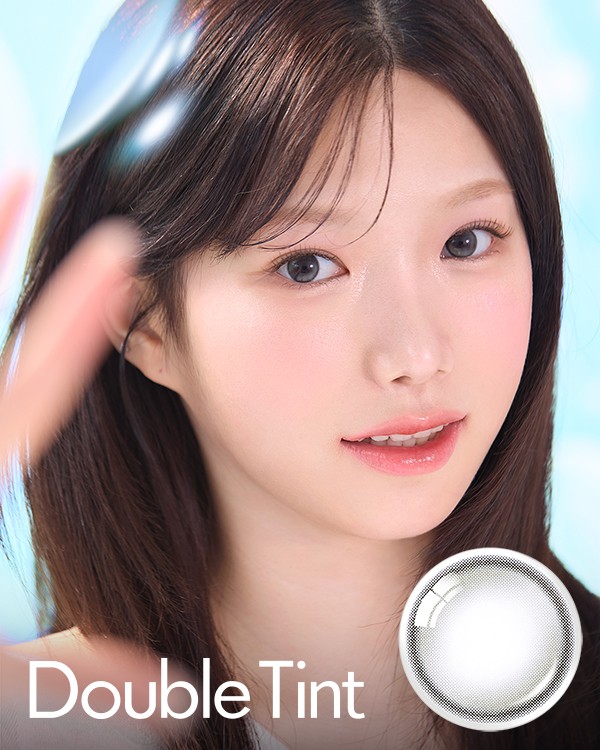 Double Tint 1Day Gray (10p) - 1Day, 10lenses/box - image 1
