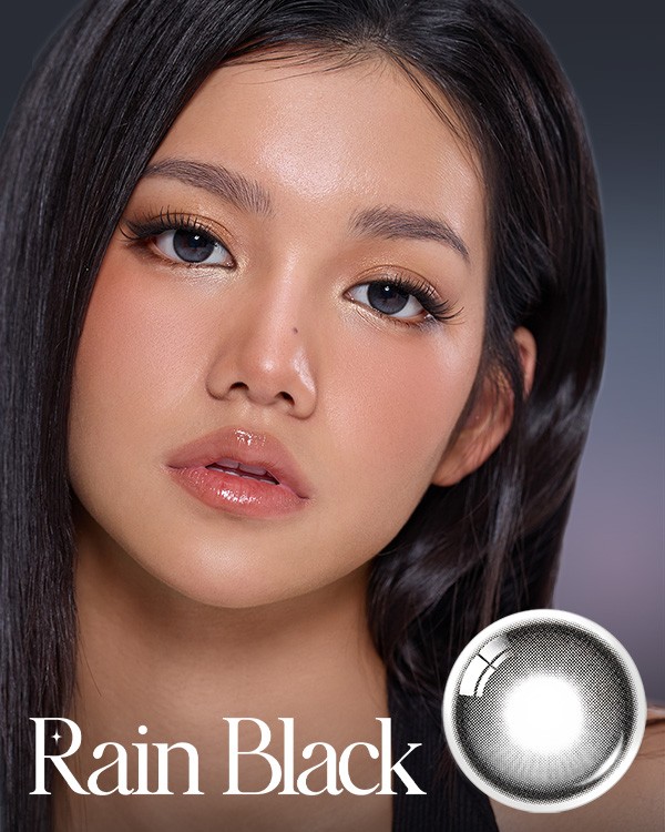 Rain Black (2P) - 1Month, 2lenses/box - image 1
