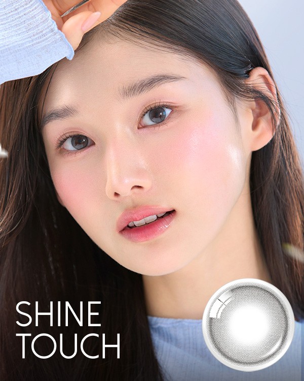 Shine Touch Milky Gray (10P) - 1Day, 10lenses/box - image 1