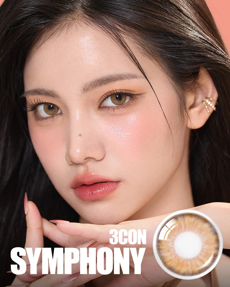 Symphony 3con Hazel - 1Month, 2lenses/box - image 1