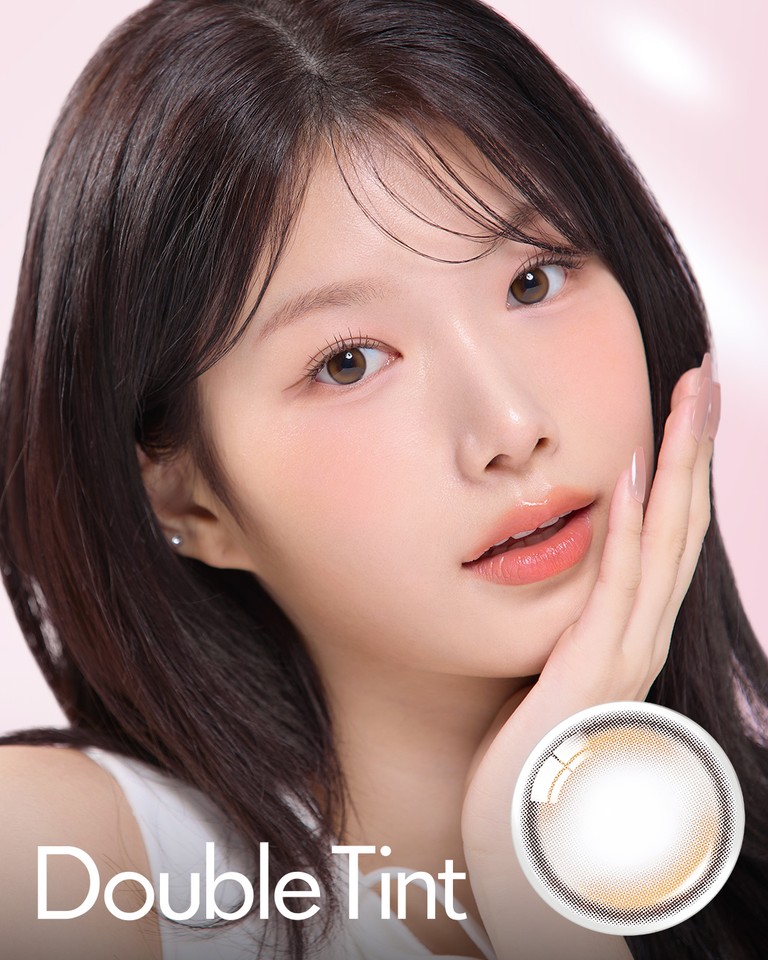 Double Tint 1Day Brown (10p) - 1Day, 10lenses/box - image 1