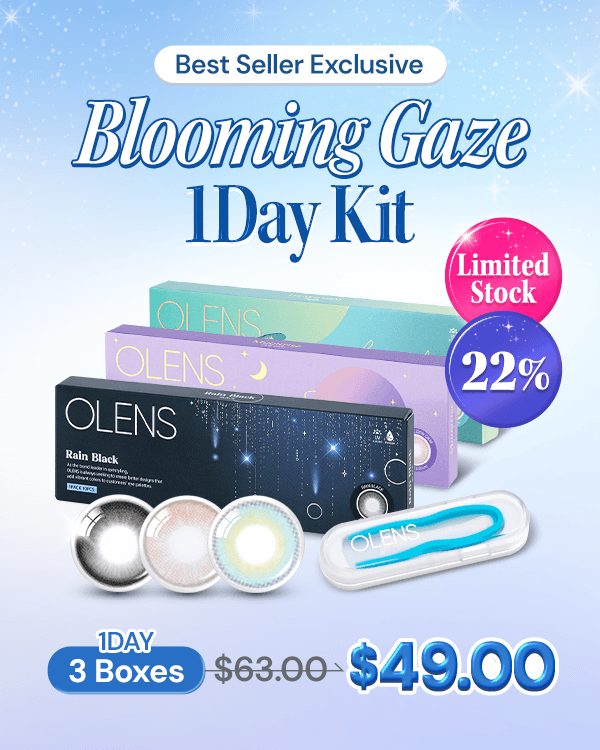 Blooming Gaze 1Day Kit - 1Day, 10lenses/box - image 1