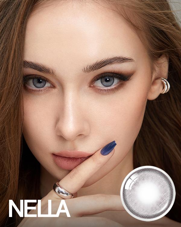 Product: Nella 1Day Ash Gray(10p), 1Day, 10lenses/box, rated 4.9 stars, based on 785 reviews