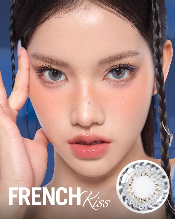 French Kiss 3con Gray - 1Month, 2lenses/box - image 1