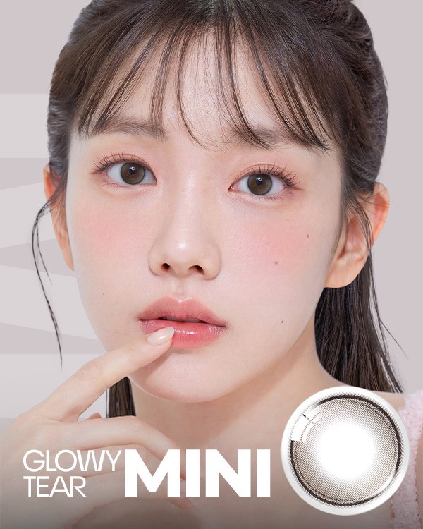 Glowy Tear Mini 1Day Gray (10P) - 1Day, 10lenses/box - image 1