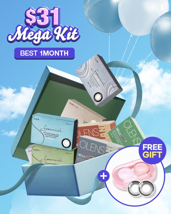 (1Month) $31 Mega Kit - 1Month, 2lenses/box - image 1