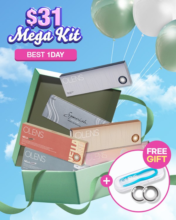 (1Day) $31 Mega Kit - 1Day, 10lenses/box - image 1