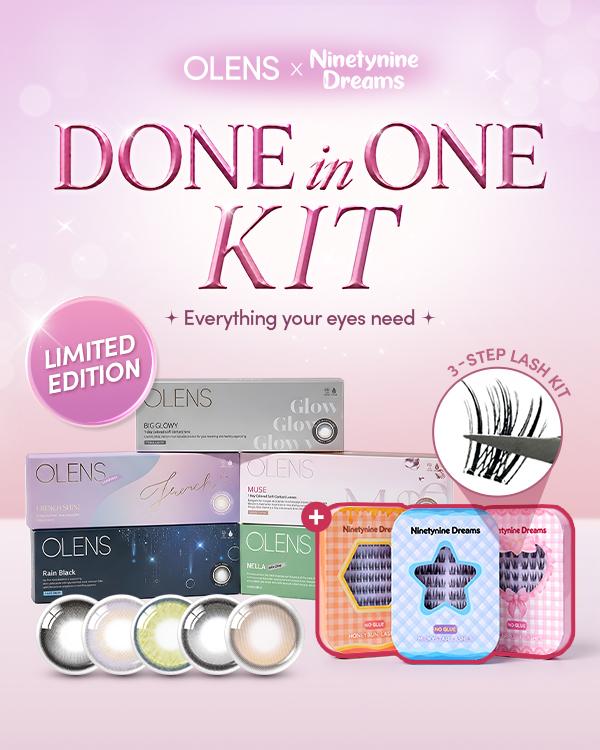 Product: (1Day) DONE IN ONE KIT, 1Day, 10lenses/box, available at $56.00 USD (21% off)